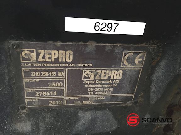 Zepro ZHD 250-155 MA2500 kg Lift - 1
