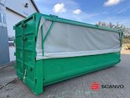 Scancon SH7040 - 7000 mm HARDOX Letvægts fliscontainer Åben - 3