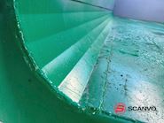 Scancon SH7040 - 7000 mm HARDOX Letvægts fliscontainer Åben - 12