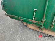 Micodan A/S 3500 mm - 10m3 Lukket affaldscontainer - 13