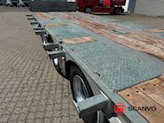 AMT 3-aks maskinkærre galvaniseret Low loader - 5