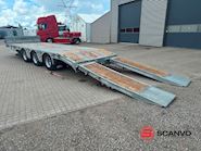 AMT 3-aks maskinkærre galvaniseret Low loader - 8