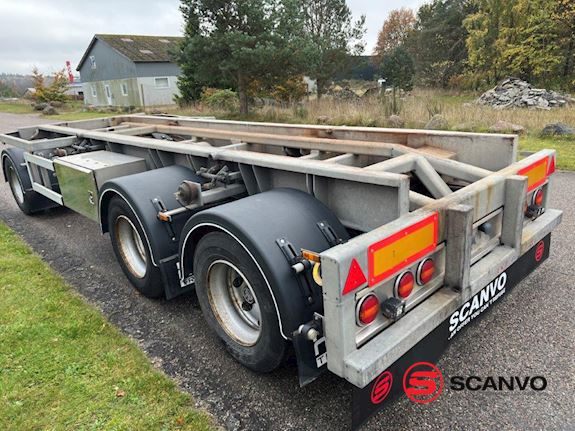 HFR PO 24 3 akslet container hænger uden tip Behältertransportanhänger - 1