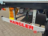 Hangler 3-aks kærre alu-sider + alu-ramper open - 20