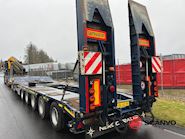 HRD 7 akslet - 84 ton blokvogn med ramper Maskintransport - 4