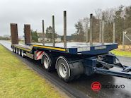 HRD 7 akslet - 84 ton blokvogn med ramper Maskintransport - 19