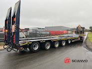 HRD 7 akslet - 84 ton blokvogn med ramper Low loader - 2