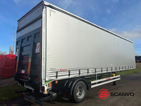 Hangler SES-H 250 RoadRunner RH 140 27-pallers - Gardintrailer City - 1