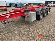 KLC Trailer 3 akslet wirehejs til 6,0 - 6,5 mtr containere Abroller - 2