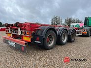 KLC Trailer 3 akslet wirehejs til 6,0 - 6,5 mtr containere Abroller - 3