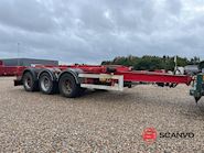 KLC Trailer 3 akslet wirehejs til 6,0 - 6,5 mtr containere Abroller - 5