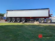 Langendorf 36 m3 4 akslet SKA 36 alu tiptrailer Tipper - 9