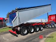 Langendorf 36 m3 4 akslet SKA 36 alu tiptrailer Tipper - 8