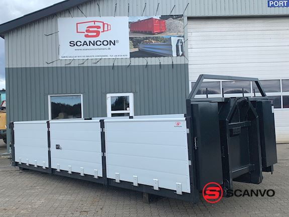 Scancon 6500 mm alu lad + aut. bagsmæk - Model SAL6515 open - 1