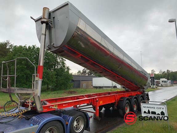 Kel-Berg 32m3 rundbue isoleret kasse + Hardox indlæg Tipper - 1