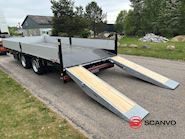 Hangler TPS-H 140 2 akslet kærre med ramper Low loader - 7