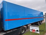 Kel-Berg 13,6 mtr boks citytrailer med lift Closed box - 2