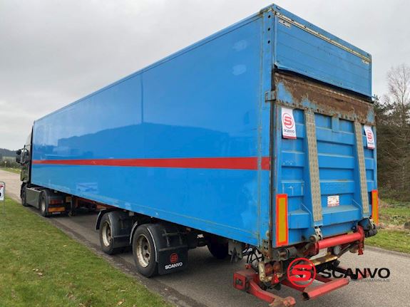 Kel-Berg 13,6 mtr boks citytrailer med lift Closed box - 1