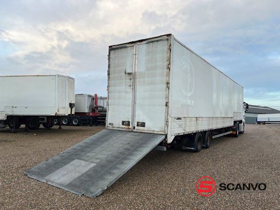 Leci 13,6 mtr. box læsserampe Box Trailer - 1