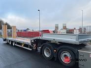 Hangler SDS-H 510-T 3-aks maskintrailer - dobbelt ramper Low loader - 3