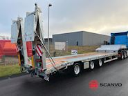 Hangler SDS-H 510-T 3-aks maskintrailer - dobbelt ramper Low loader - 2