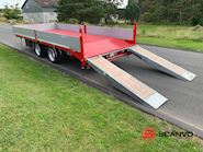 Hangler TPS-H 140 2 akslet kærre med ramper Low loader - 3