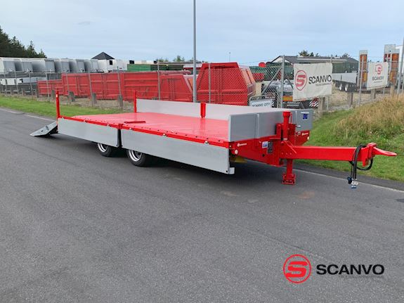 Hangler TPS-H 140 2 akslet kærre med ramper Low loader - 1