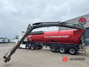 AP Gyllevogn 34m3 tank til Gylle/vand Slurry tanker - 4