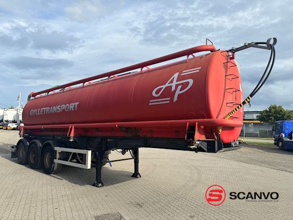 AP Gyllevogn 34m3 tank til Gylle/vand Slurry tanker - 1