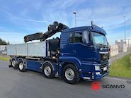 MAN TGS 35-500 8x2*6 BL - HMF 2620K5 kran Tipper/crane - 4