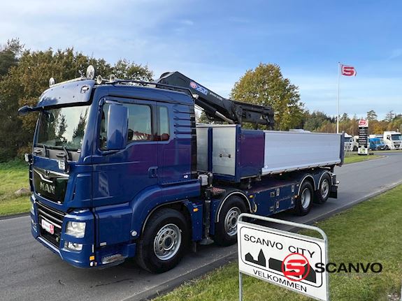 MAN TGS 35-500 8x2*6 BL - HMF 2620K5 kran Tipper/crane - 1