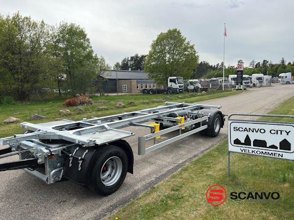 Hangler ZWP-H 200 Mega-ZL 20 ton Wechselrahmen/Containeranhänger - 1