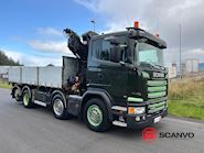 Scania G450LB 8x2*6 HNB - HMF 2620K kran Tipper/crane - 3