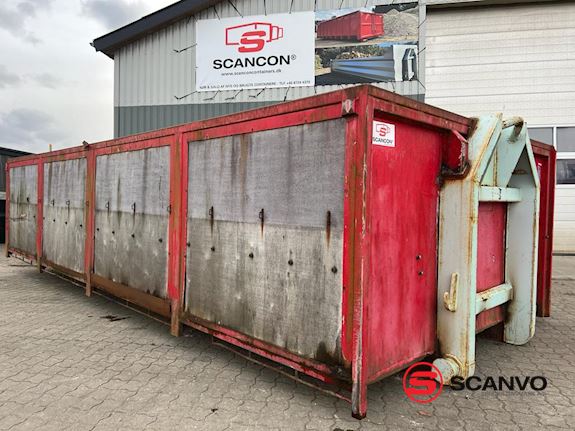 Diverse 18m3 - Finer container m/rustfri bund Åben - 1