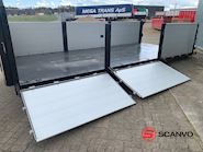 Scancon 6000 mm alu lad + aut. bagsmæk - Model SAL6014 Åben - 6