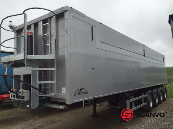 MTDK TK400 - 60m3 alu kasse - nedfælbare sider Tipper - 1