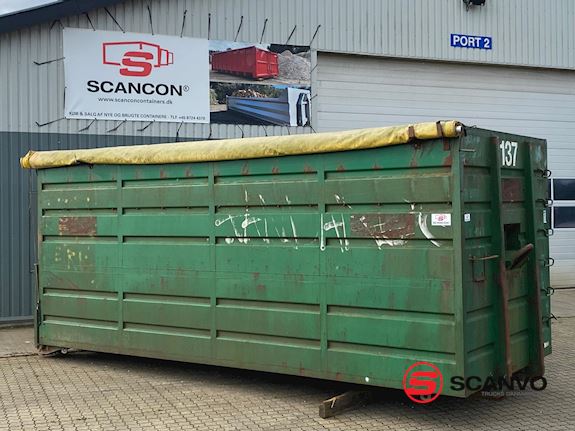 Micodan A/S 5850 mm - 32m3 - 1/2 bagsmæk Åben - 1