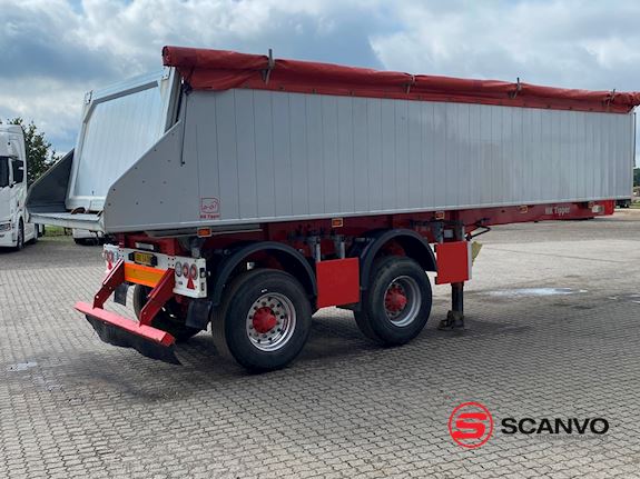 HK Tipper S38B 25m3 alu kasse m/plastindlæg Tipper - 1