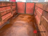 24m3 container - 6500 mm - Lukket frontrum pritsche - 7