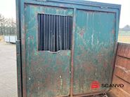 24m3 container - 6500 mm - Lukket frontrum pritsche - 8