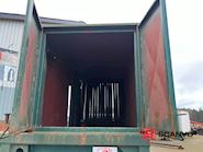 24m3 container - 6500 mm - Lukket frontrum pritsche - 17