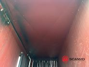 24m3 container - 6500 mm - Lukket frontrum pritsche - 19