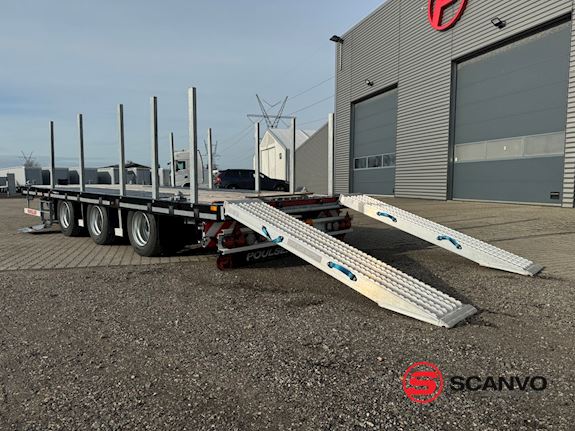 Hangler 6,90m + løse ramper Maskintransport - 1