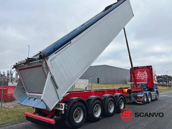Langendorf 36 m3 4 akslet SKA 36 alu tiptrailer Tipper - 1