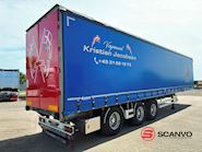 Hangler 3-aks gardintrailer hævetag + skydetag Gardin - 6