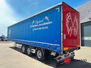 Hangler 3-aks gardintrailer hævetag + skydetag Gardin - 4