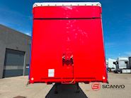 Hangler 3-aks gardintrailer hævetag + skydetag Gardin - 2