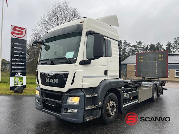 MAN TGS 26-500 6x2-4 LL Veksellad/Container - 1