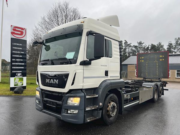 MAN TGS 26-500 6x2-4 LL, Veksellad/Container