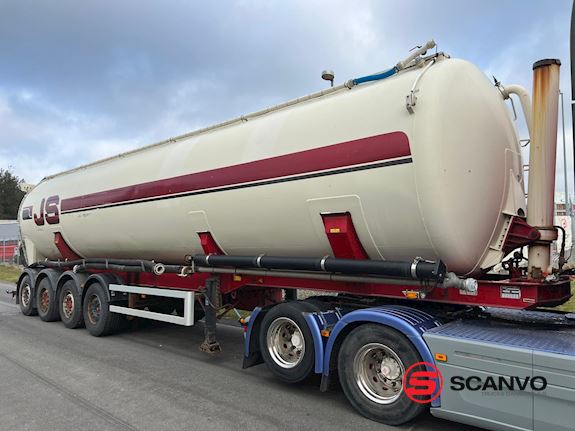 Interconsult 64m3 STRT1-64CA med tip Silotrailer - 1